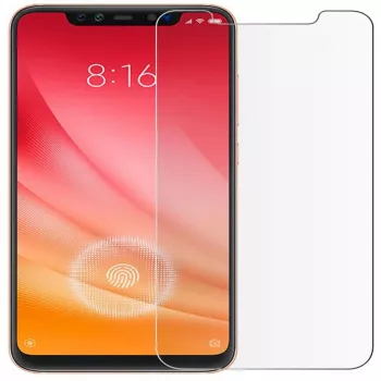 Evelatus Xiaomi Mi 8 0,33mm vlakke transparante gehard glas screenprotector met Japanse lijm en antistatische coating