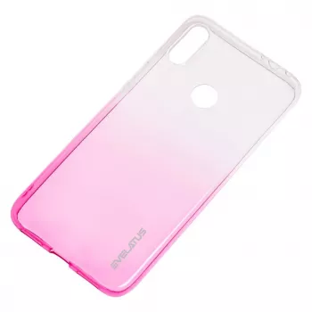 Evelatus Xiaomi Note 7 Gradient TPU Case Rosé Rood