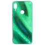 Evelatus Xiaomi Note 7 Water Ripple Full Color Electroplating Gehard Glas Case Groen
