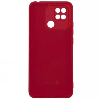 Evelatus Xiaomi Redmi 10C / C40 Nano silicone hoesje soft touch TPU rood
