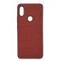 Evelatus Xiaomi Redmi 5 Plus TPU-hoesje 2 met metalen plaat (compatibel met magnetische telefoonhouder) rood