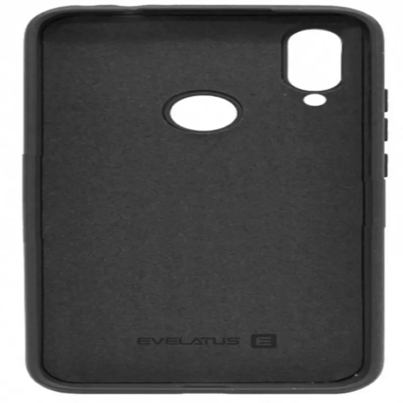 Evelatus Xiaomi Redmi 7 nano siliconen hoesje soft touch TPU zwart