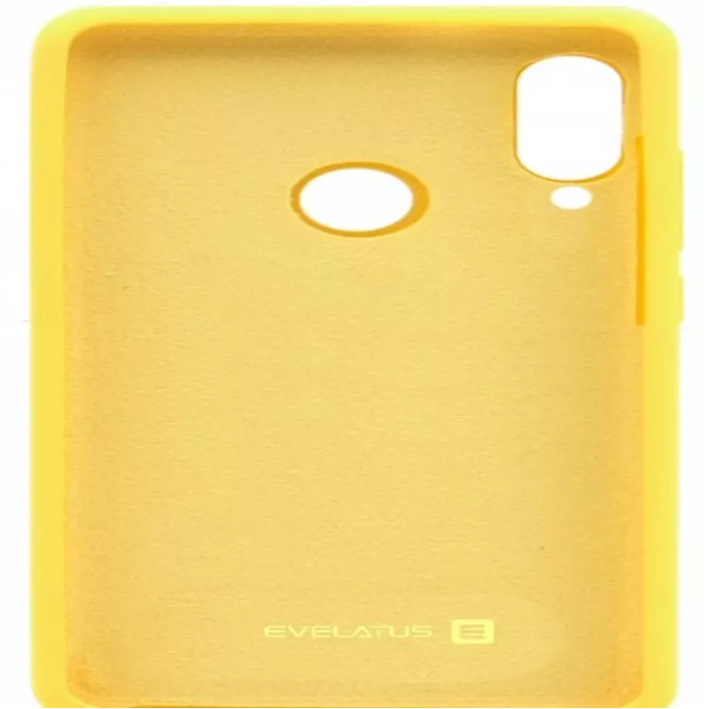 Evelatus Xiaomi Redmi 7 Nano Silicone Case Soft Touch TPU geel