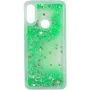 Evelatus Xiaomi Redmi 7 Shining Quicksand Case groen