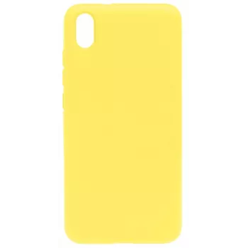 Evelatus Xiaomi Redmi 7A nano siliconenhoesje soft touch TPU geel