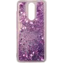 Evelatus Xiaomi Redmi 8 Shining Quicksand Case Paars
