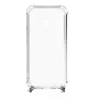 Evelatus Xiaomi Redmi 8 silicone transparant hoesje met halsketting TPU-band goud