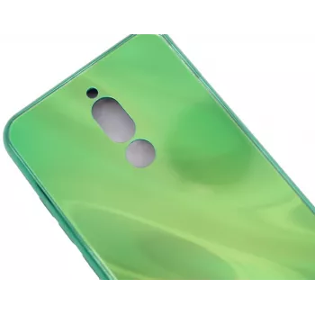 Evelatus Xiaomi Redmi 8 Water Ripple Full Color Electroplating Gehard Glas Screenprotector Groen