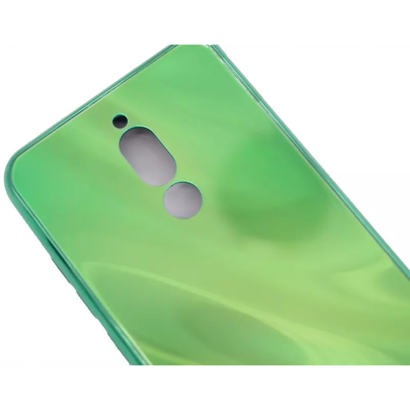 Evelatus Xiaomi Redmi 8 Water Ripple Full Color Electroplating Gehard Glas Screenprotector Groen