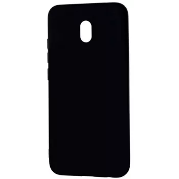 Evelatus Xiaomi Redmi 8a Soft Touch Siliconen Beschermhoes Zwart