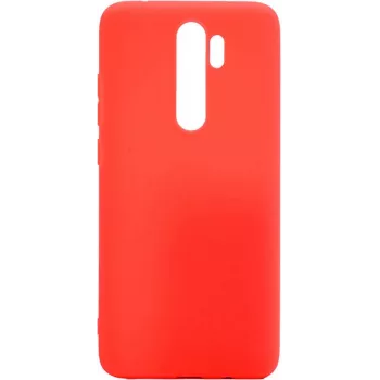 Evelatus Xiaomi Redmi 9 Soft Touch Siliconenhoes Rood