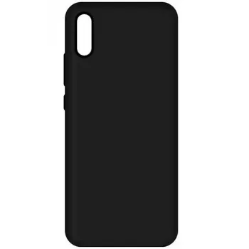 Evelatus Xiaomi Redmi 9A / 9AT / 9i Nano silicone hoesje Soft Touch TPU zwart