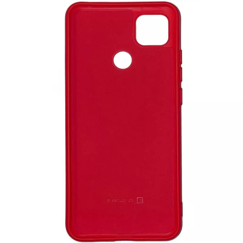 Evelatus Xiaomi Redmi 9C / 10A 4G nano siliconen hoesje soft touch TPU rood