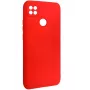 Evelatus Xiaomi Redmi 9C / 10A soft touch siliconehoes rood
