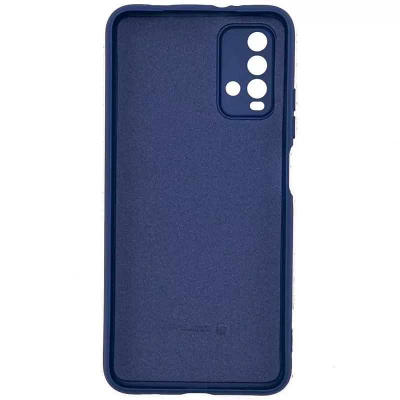 Evelatus Xiaomi Redmi 9T nano siliconen hoesje soft touch TPU blauw