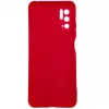 Evelatus Xiaomi Redmi Note 10 5G Nano Siliconen Hoesje Soft Touch TPU Rood