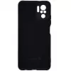 Evelatus Xiaomi Redmi Note 10 / Note 10S Nano Siliconen Hoesje Soft Touch TPU Zwart