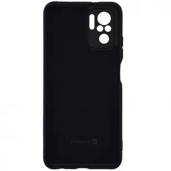 Evelatus Xiaomi Redmi Note 10 / Note 10S Nano Siliconen Hoesje Soft Touch TPU Zwart