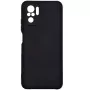 Evelatus Xiaomi Redmi Note 10 / Note 10S Nano Siliconen Hoesje Soft Touch TPU Zwart