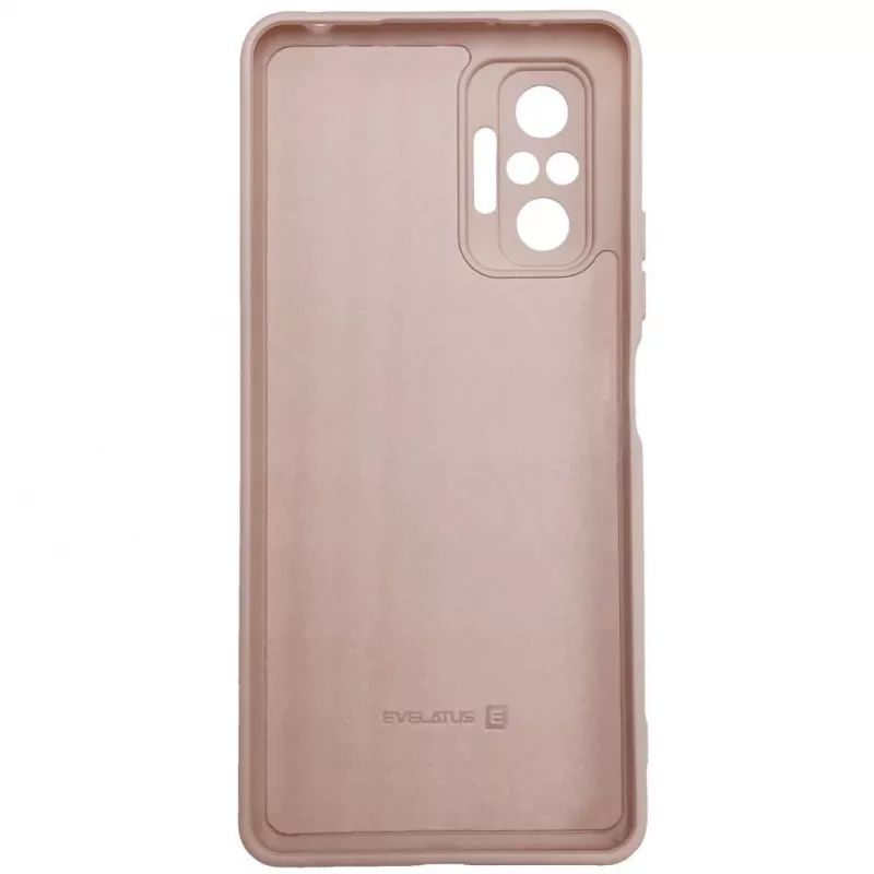 Evelatus Xiaomi Redmi Note 10 Pro Nano Siliconen Hoesje Soft Touch TPU Beige