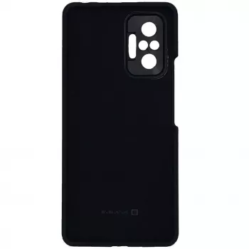 Evelatus Xiaomi Redmi Note 10 Pro Premium Soft Touch silicone hoesje zwart