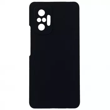 Evelatus Xiaomi Redmi Note 10 Pro Premium Soft Touch silicone hoesje zwart