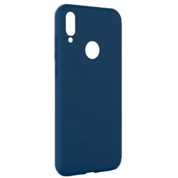 Evelatus Xiaomi Redmi Note 7 nano siliconen case soft touch TPU donkerblauw