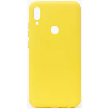 Evelatus Xiaomi Redmi Note 7 nano siliconen case soft touch TPU geel