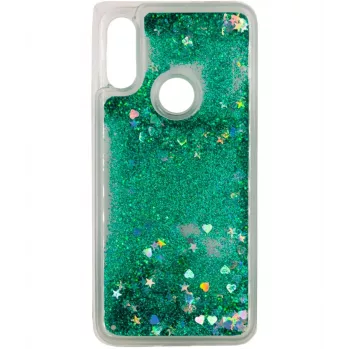 Evelatus Xiaomi Redmi Note 7 Shining Quicksand hoesje groen