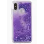 Evelatus Xiaomi Redmi Note 7 Shining Quicksand hoesje paars