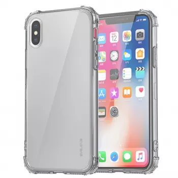 Evelatus Xiaomi Redmi Note 8 / Redmi Note 8 2021 military shockproof silicone hoesje TPU zwart