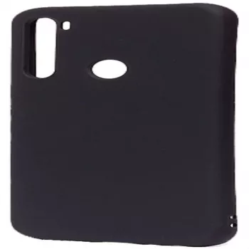 Evelatus Xiaomi Redmi Note 8 / Redmi Note 8 2021 nano siliconehoes soft touch TPU zwart