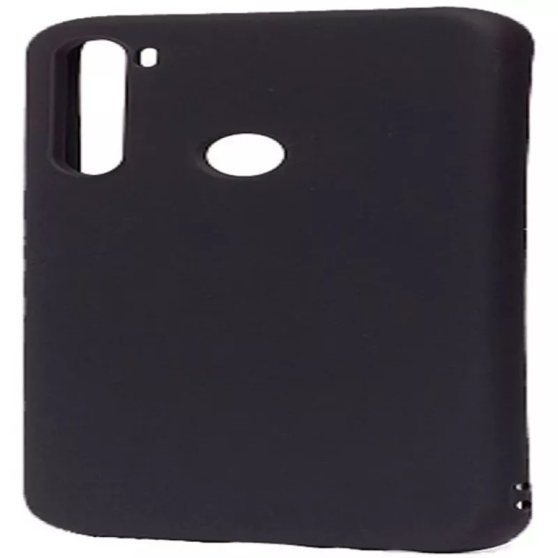 Evelatus Xiaomi Redmi Note 8 / Redmi Note 8 2021 nano siliconehoes soft touch TPU zwart