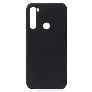 Evelatus Xiaomi Redmi Note 8 / Redmi Note 8 2021 nano siliconehoes soft touch TPU zwart