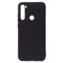 Evelatus Xiaomi Redmi Note 8 / Redmi Note 8 2021 nano siliconehoes soft touch TPU zwart