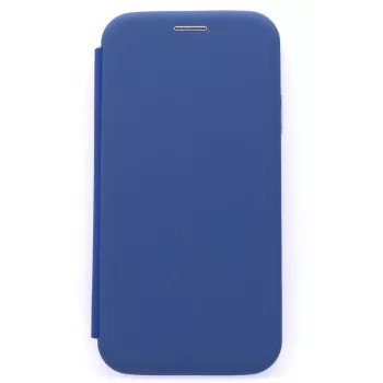 Evelatus Xiaomi Redmi Note 9 boekhoesje donkerblauw