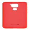 Evelatus Xiaomi Redmi Note 9 Nano Siliconen Case Soft Touch TPU Rood
