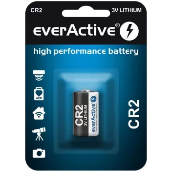 everActive CR2 lithiumbatterij 3V 850mAh (1-pack blister)