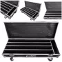 EVOLIGHTS GLAZE BAR CASE 4IN1 solid flightcase voor 4 Glaze Bar armaturen