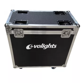 EVOLIGHTS LUMEN 7 RING CASE 2IN1 flightcase voor 2 moving heads