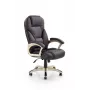 Directiestoel Desmond 70x67x119 cm Zwart eco-leer