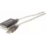 Exertis Connect 149213 USB 2.0 Type-A naar Type-B kabel, 1,8m, grijs/transparant
