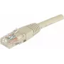 Exertis Connect 857250 Cat5e U/UTP netwerkkabel, 10 m, grijs, RJ45, Gigabit Ethernet