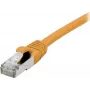 EXERTIS CONNECT Cat 6A S/FTP patchkabel, 3 m, oranje, Slim Bend Protection 858535