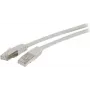 EXERTIS CONNECT Cat.6A S/FTP patchkabel, 30m, grijs, LSZH, 10G, slim snagless boot 857791