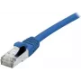 EXERTIS CONNECT Cat 6A S/FTP patchkabel, blauw, 3,0 m, slim snagless boot, LSZH 858455