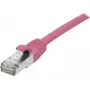 EXERTIS CONNECT Cat.6A S/FTP patchkabel, roze, 7,5 m, LSZH, 10 Gbps, RJ45 854381