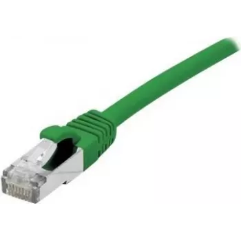 EXERTIS CONNECT Cat.6A S/FTP PiMF patchkabel, 2m, groen, LSZH, 10Gbps, RJ45 858619