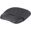 EXERTIS CONNECT muismat met gel-polspolster, zwart, 250 x 200 mm, antislip onderkant, gestikte randen 190469