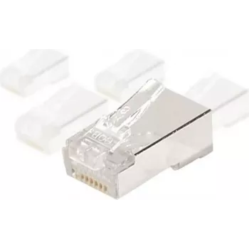 EXERTIS CONNECT RJ45 stekker Cat.6 STP, 10-pack (920580)